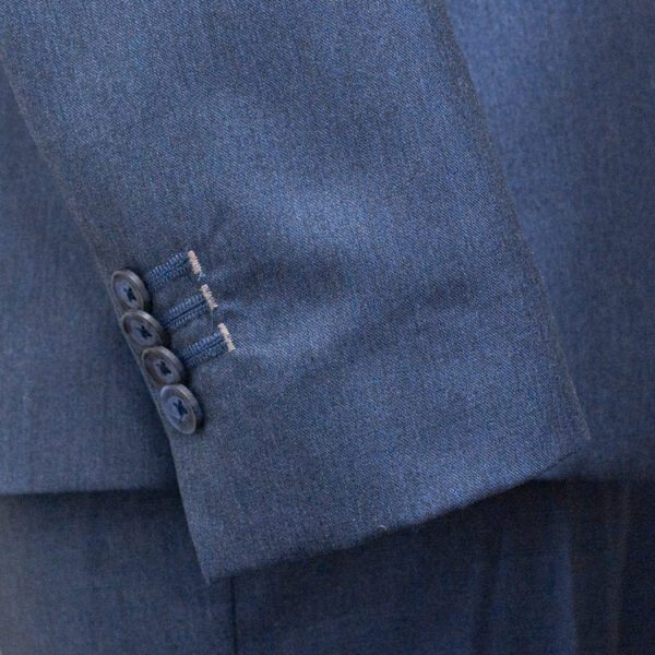 traje azul estructura labrada marca emporium slim 142685 AZUL 4
