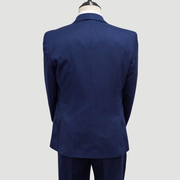 traje azul estructura labrada marca emporium slim 147438 AZUL 2