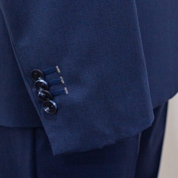 traje azul estructura labrada marca emporium slim 147438 AZUL 4