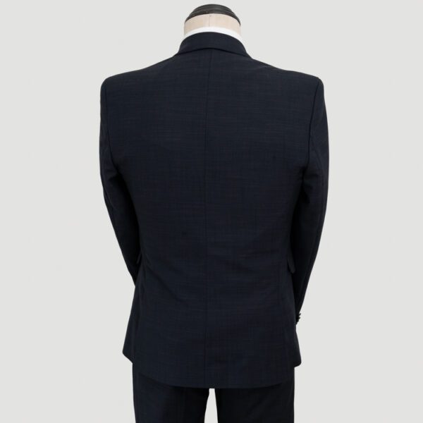 traje azul estructura labrada marca emporium slim 148871 AZUL 3