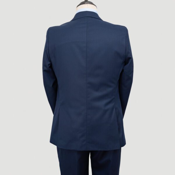 traje azul estructura labrada marca emporium slim 150545 AZUL 3