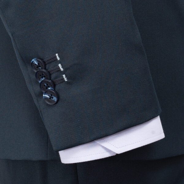 traje azul estructura labrada marca emporium slim 150575 AZUL 3