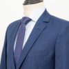 traje azul estructura labrada marca emporium slim 152839 AZUL 2