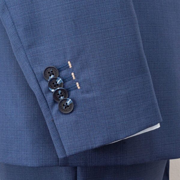 traje azul estructura labrada marca emporium slim 152839 AZUL 4