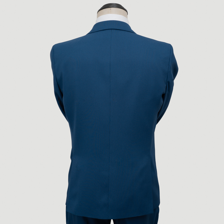 traje azul estructura labrada marca emporium slim 160143 AZUL 4