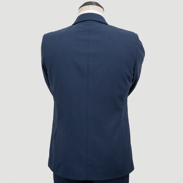 traje azul estructura labrada marca smart slim 161450 AZUL 4
