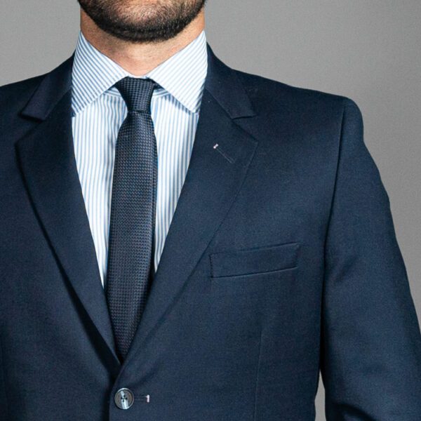 traje azul estructura plana marca colletti slim 155153 AZUL 2