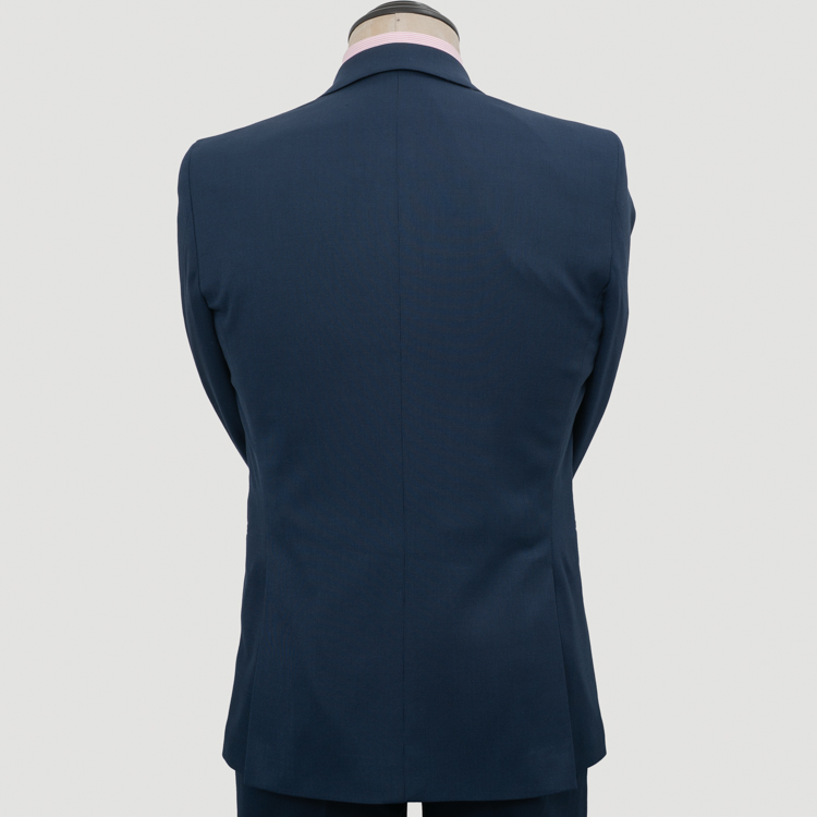 traje azul marino estructura labrada marca emporium slim 163223 AZUL MA 4