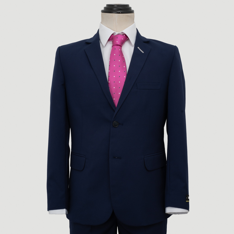 traje azul pa estructura labrada marca smart slim 161397 AZUL PA 1