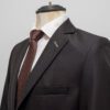 traje caf estructura labrada marca smart slim 144963 CAFE 3