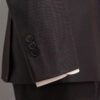traje caf estructura labrada marca smart slim 144963 CAFE 4