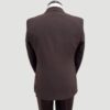 traje caf estructura labrada marca smart slim 145605 CAFE 2
