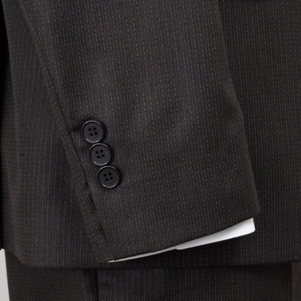 traje caf estructura labrada marca smart slim 148029 CAFE 4