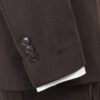 traje caf estructura labrada marca smart slim 148144 CAFE 3