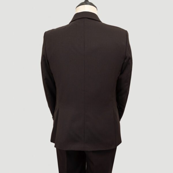 traje caf estructura labrada marca smart slim 148144 CAFE 4