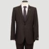 traje caf estructura labrada marca smart slim 150668 CAFE 1
