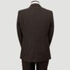 traje caf estructura labrada marca smart slim 150668 CAFE 3
