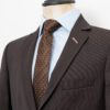 traje caf estructura labrada marca smart slim 152967 CAFE 2