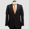 traje chocolate estructura labrada marca smart slim 139130 CHOCOLAT 1