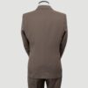 traje cocoa estructura labrada marca smart slim 148102 COCOA 3