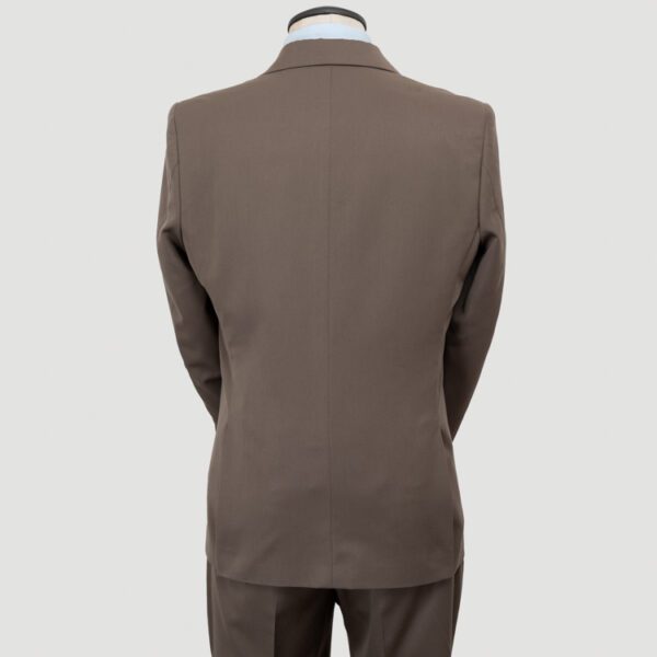 traje cocoa estructura labrada marca smart slim 148102 COCOA 3