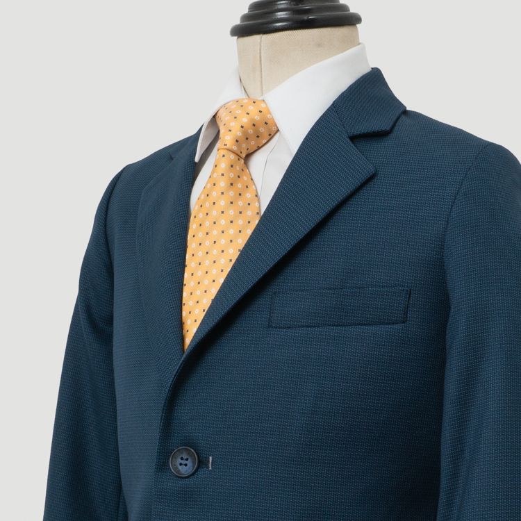 traje de nino azul estructura labrada marca emporium cl sico 155209 AZUL 2