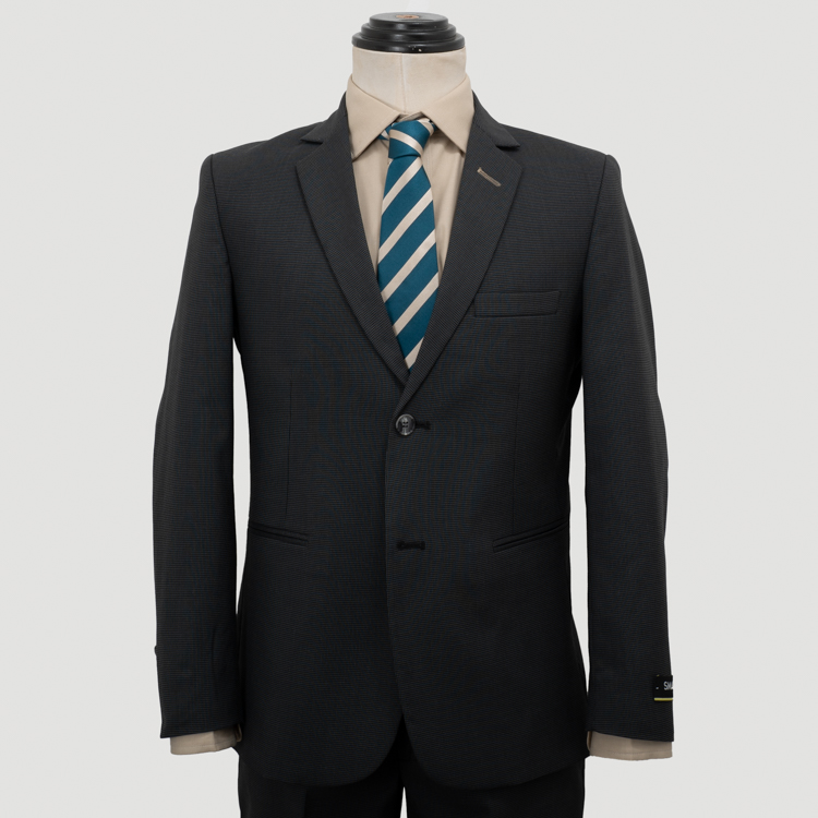 traje gis oxf estructura plana marca smart slim 161387 GRIS OXF 1