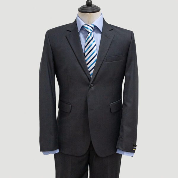 traje gris estructura labrada marca emporium slim 142157 GRIS 1