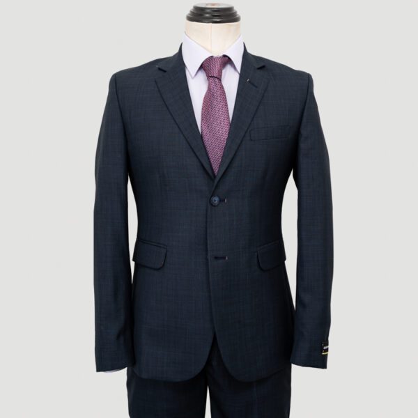 traje gris estructura labrada marca emporium slim 148845 GRIS 1