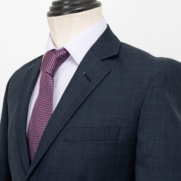 traje gris estructura labrada marca emporium slim 148845 GRIS 2