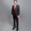 traje gris estructura labrada marca emporium slim 152800 GRIS OXF 1