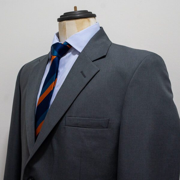 traje gris estructura labrada marca smart cl sico 145095 219504 3