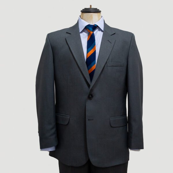 traje gris estructura labrada marca smart cl sico 145095 GRIS 1