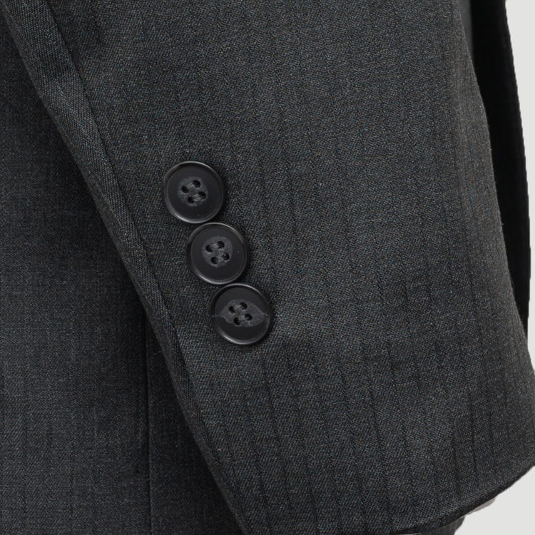 traje gris estructura labrada marca smart slim 121993 GRIS 3