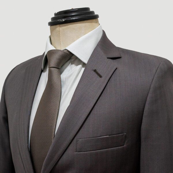 traje gris estructura labrada marca smart slim 139110 GRIS 3