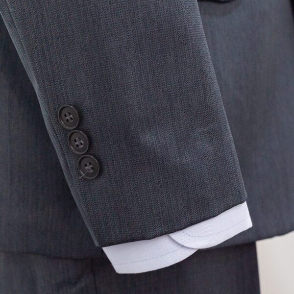 traje gris estructura labrada marca smart slim 143328 GRIS 3