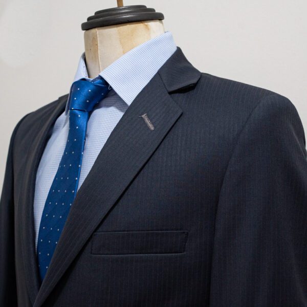 traje gris estructura labrada marca smart slim 144861 GRIS 2