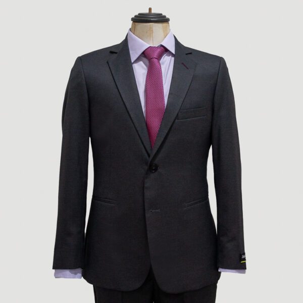 traje gris estructura labrada marca smart slim 144979 GRIS 1