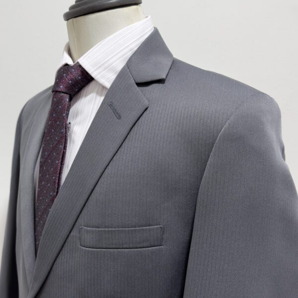 traje gris estructura labrada marca smart slim 147651 GRIS 2