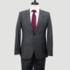 traje gris estructura labrada marca smart slim 152911 GRIS 1