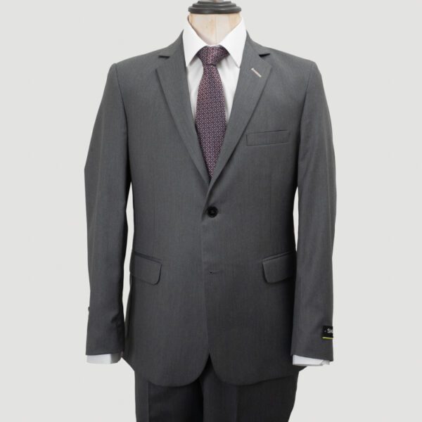 traje gris estructura labrada marca smart slim 154664 GRIS 1