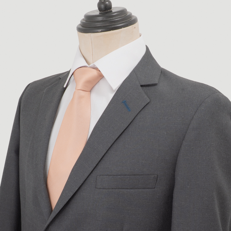 traje gris estructura plana marca smart cl sico 161243 GRIS 2