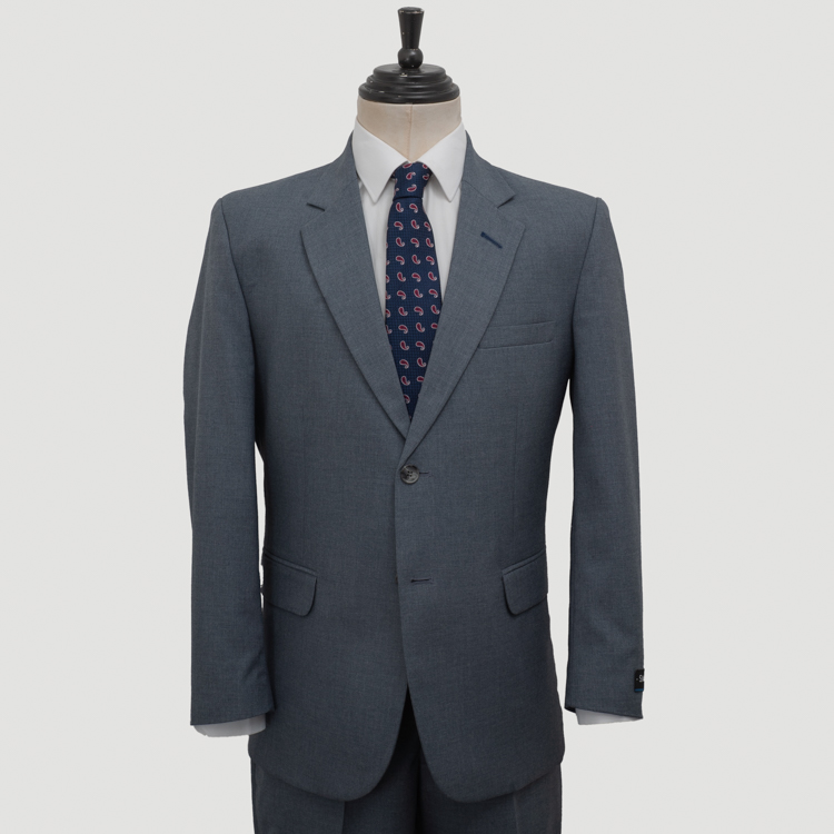 traje gris estructura plana marca smart cl sico 161467 GRIS 1