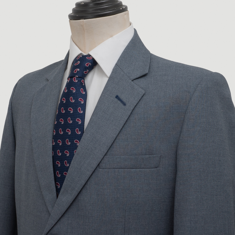 traje gris estructura plana marca smart cl sico 161467 GRIS 2