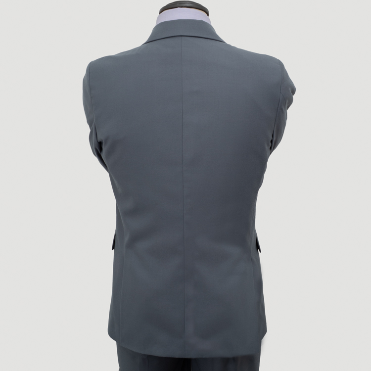 traje gris estructura plana marca smart slim 161202 GRIS 4