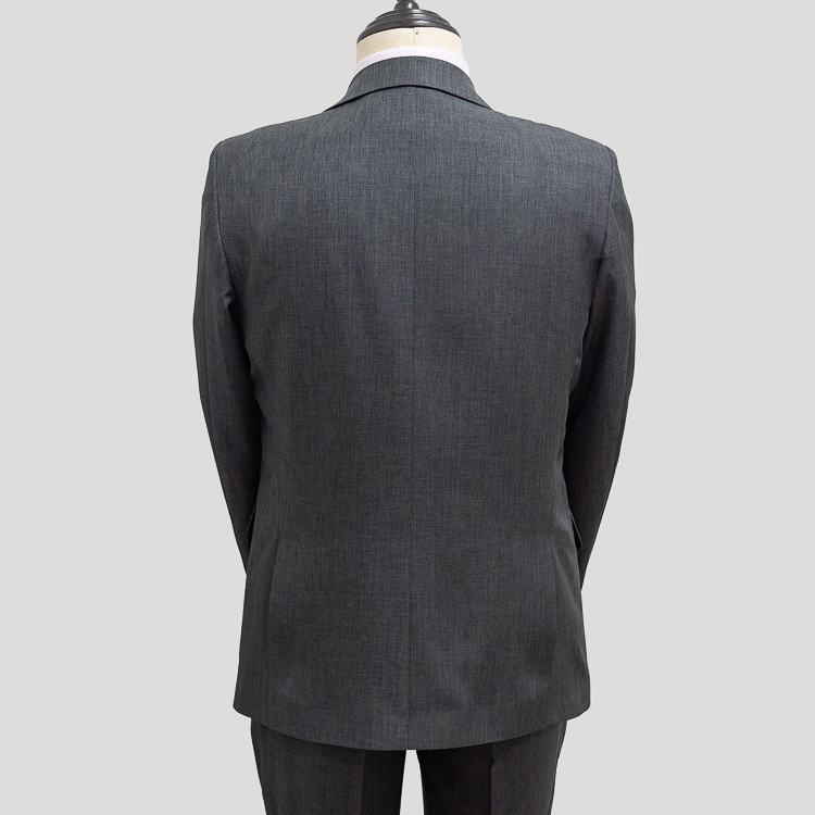 traje gris oxf estilo plano marca smart slim 131694 GRIS OXF 4