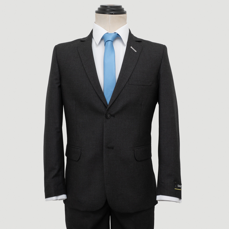 traje gris oxf estructura plana marca smart slim 161406 GRIS OXF 1