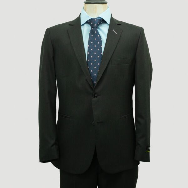 traje gris oxford estructura labrada marca smart slim 154701 GRIS OXF 1