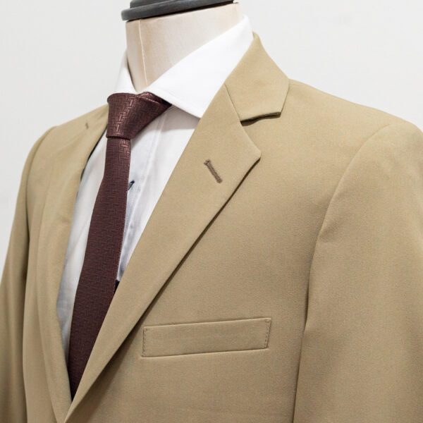 traje khaki estructura labrada marca smart slim 144000 KHAKI 4