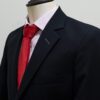 traje negro estructura labrada marca colletti slim 145163 NEGRO 3